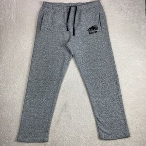 Roots Canada Pants Mens XL Gray Sweatpants Sweats Stretch Casual Lounge
